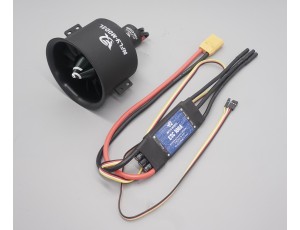 Xfly-Model Galaxy X8 80mm 12 Blade 2200Kv EDF Power Combo For 6S With Reverse Brake Function